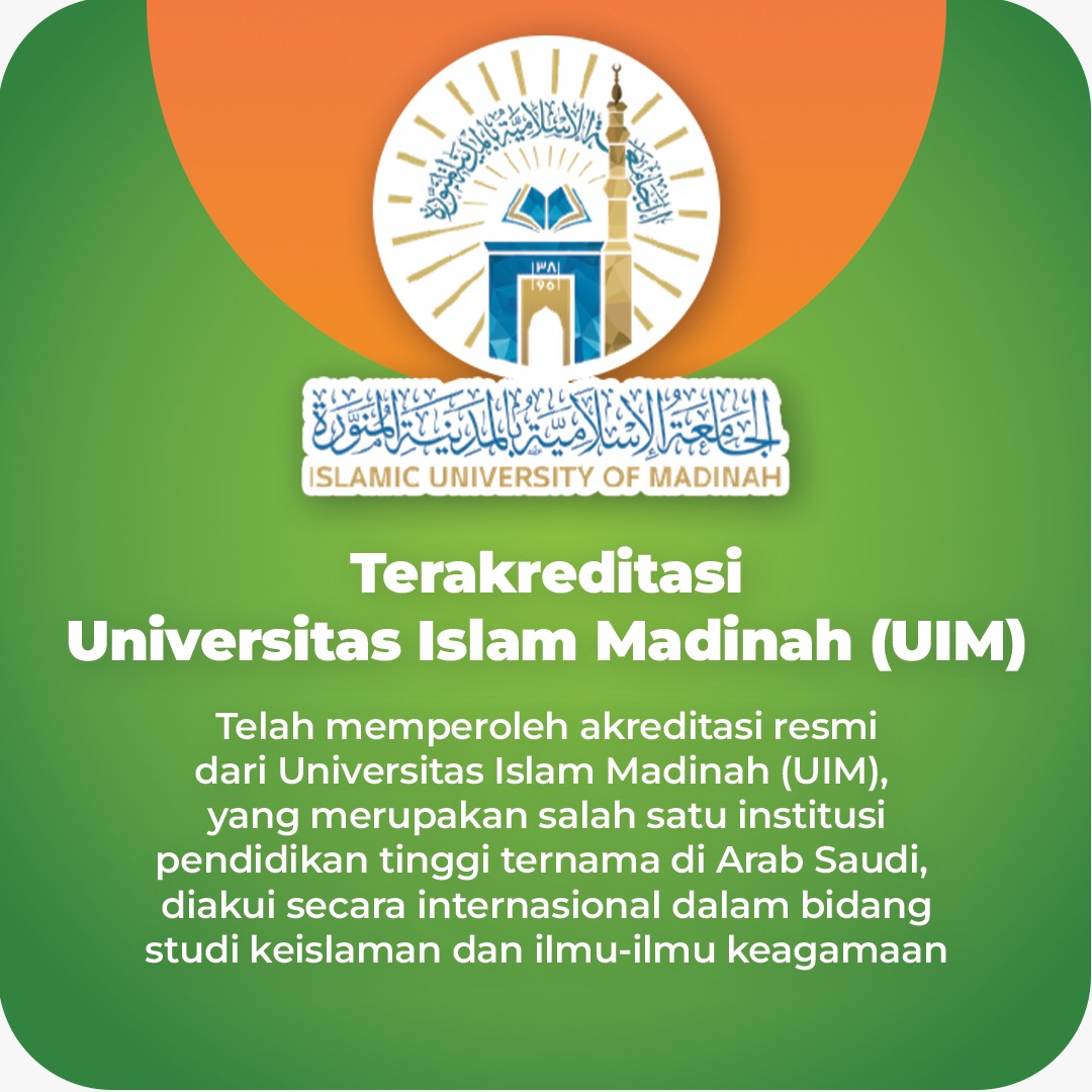 Terakreditasi Universitas Islam Madinah (UIM)