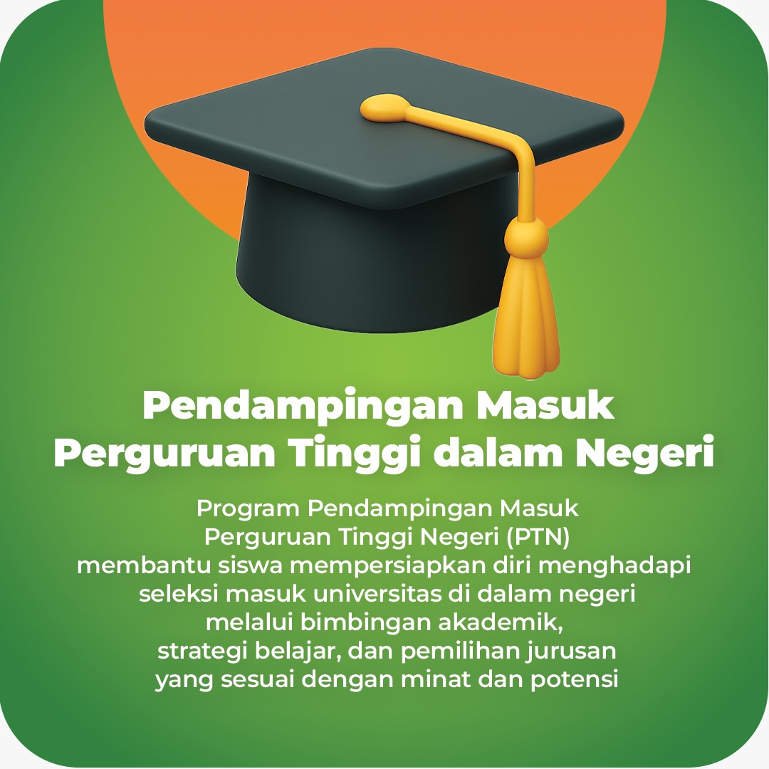 Pendampingan Masuk Perguruan Tinggi Dalam Negeri
