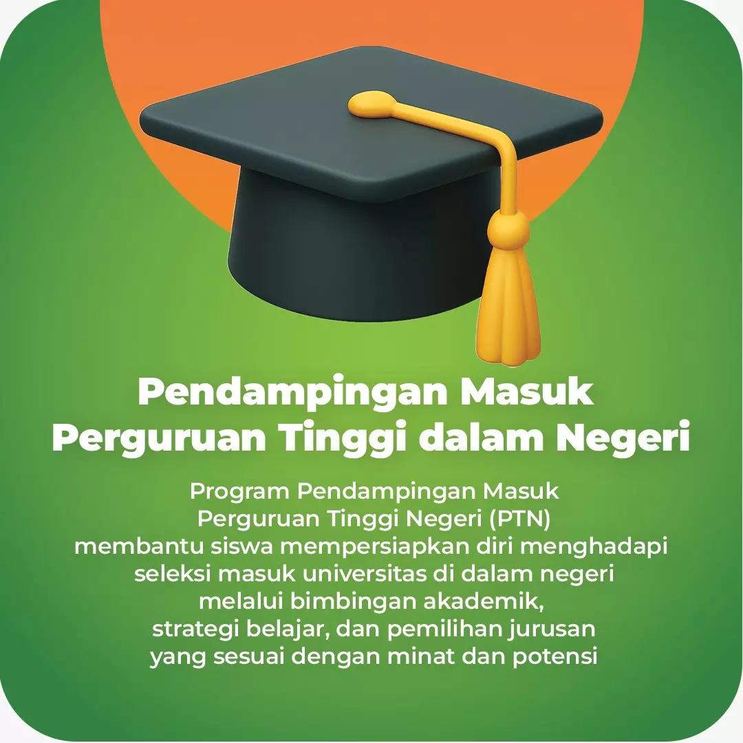 Pendampingan Masuk Perguruan Tinggi Dalam Negeri