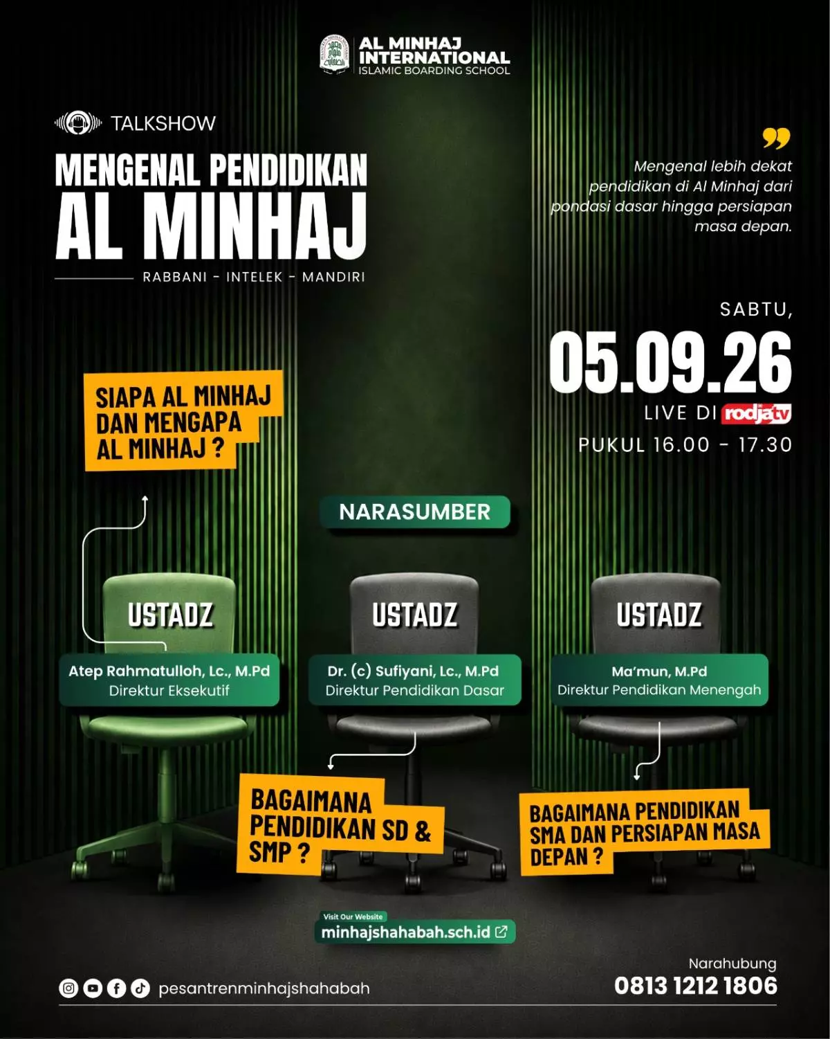 🎙️ TALKSHOW AL MINHAJ IIBS