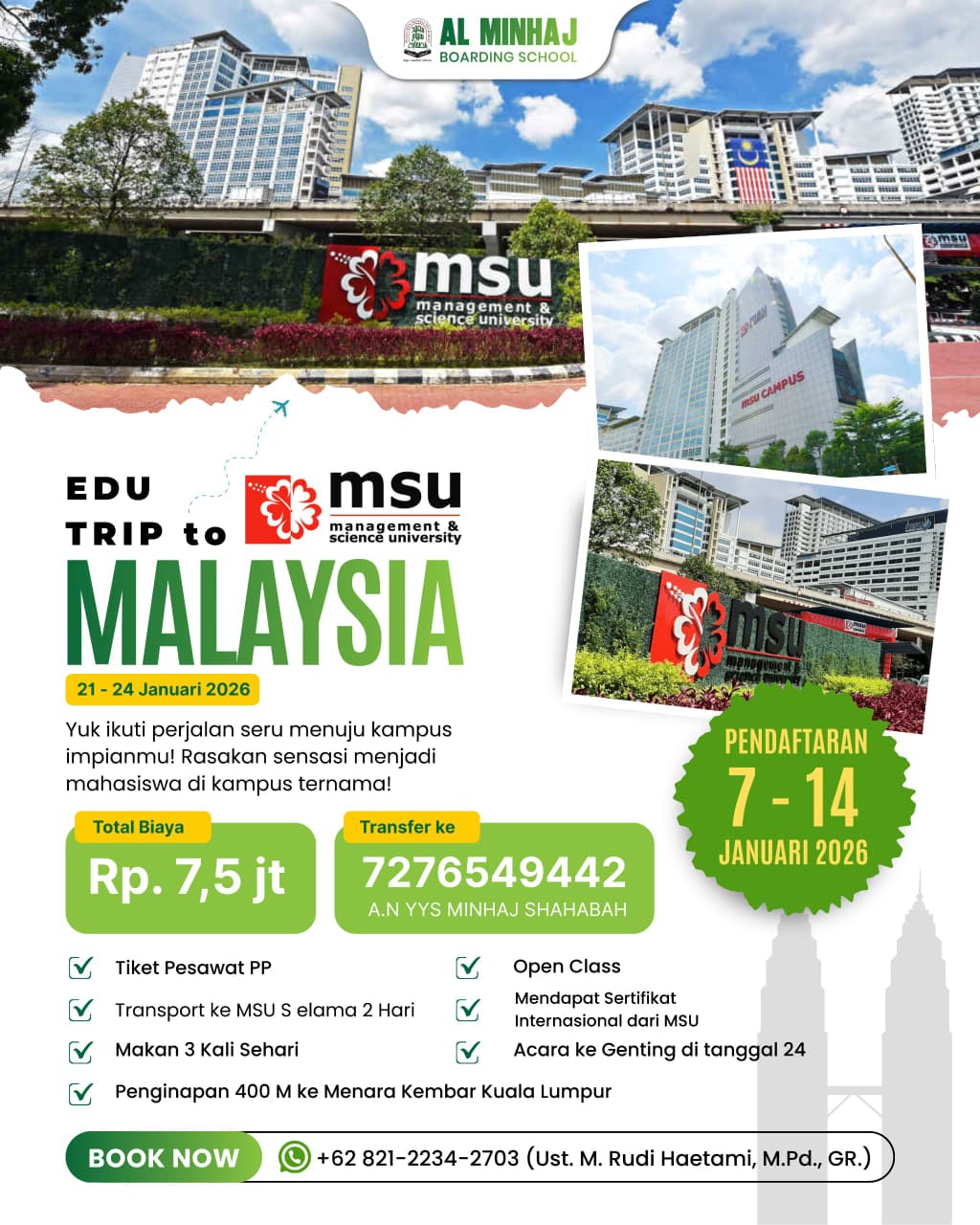 LEVEL UP YOUR JOURNEY! 🚀  Explore MSU Malaysia